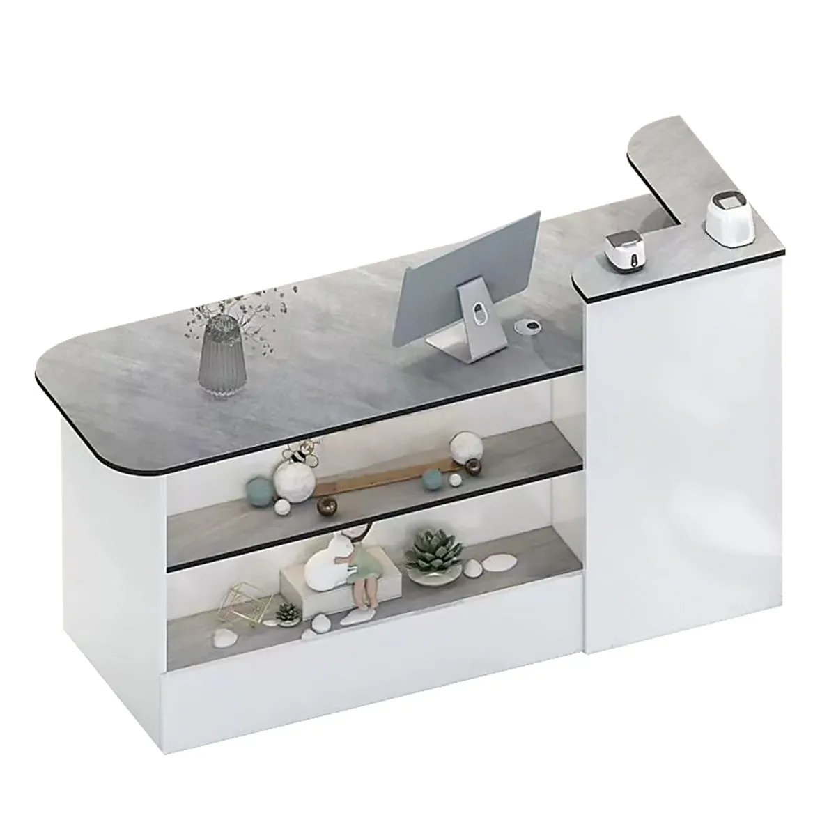 Rounded Reception Desk Counter（East Coast）