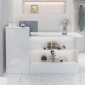 Rounded Reception Desk Counter（East Coast）