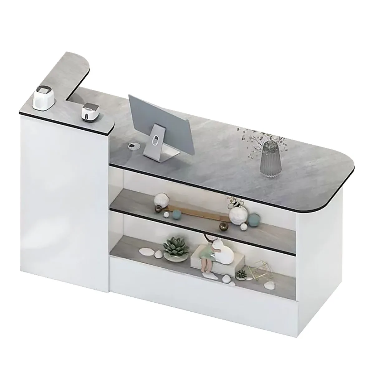 Rounded Reception Desk Counter（East Coast）