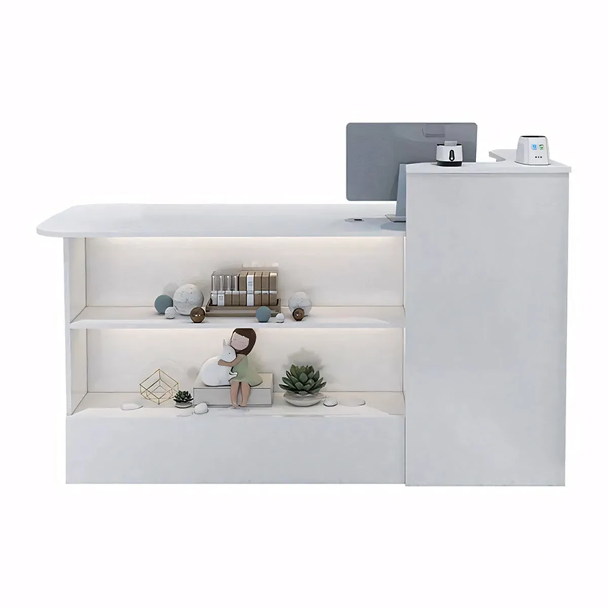 Rounded Reception Desk Counter（East Coast）