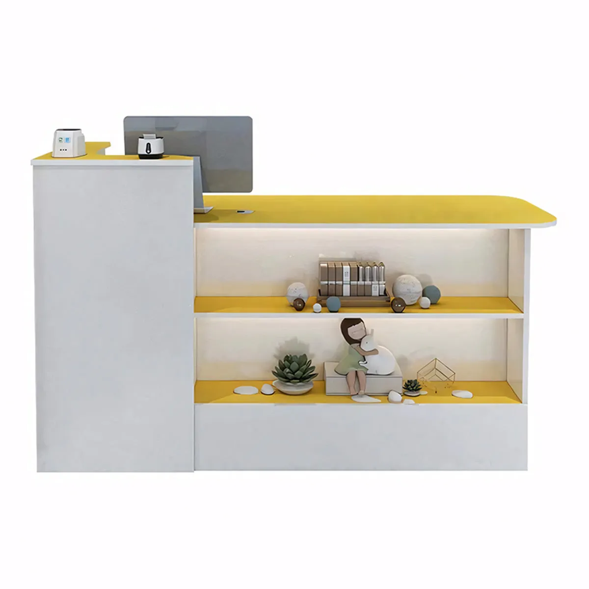 Rounded Reception Desk Counter（East Coast）