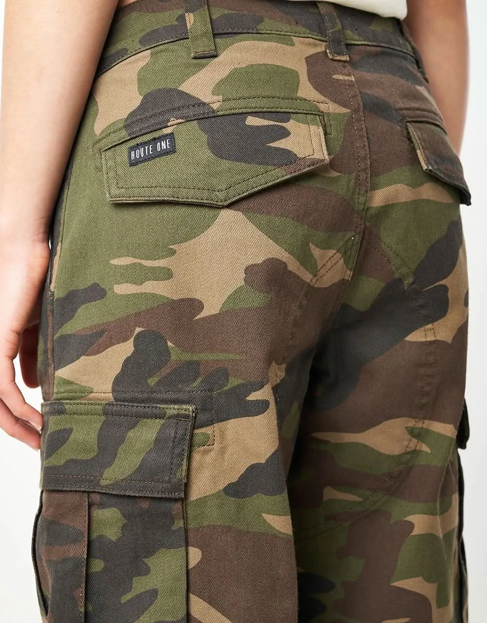 Route One Classic Cargo Pants - Camo