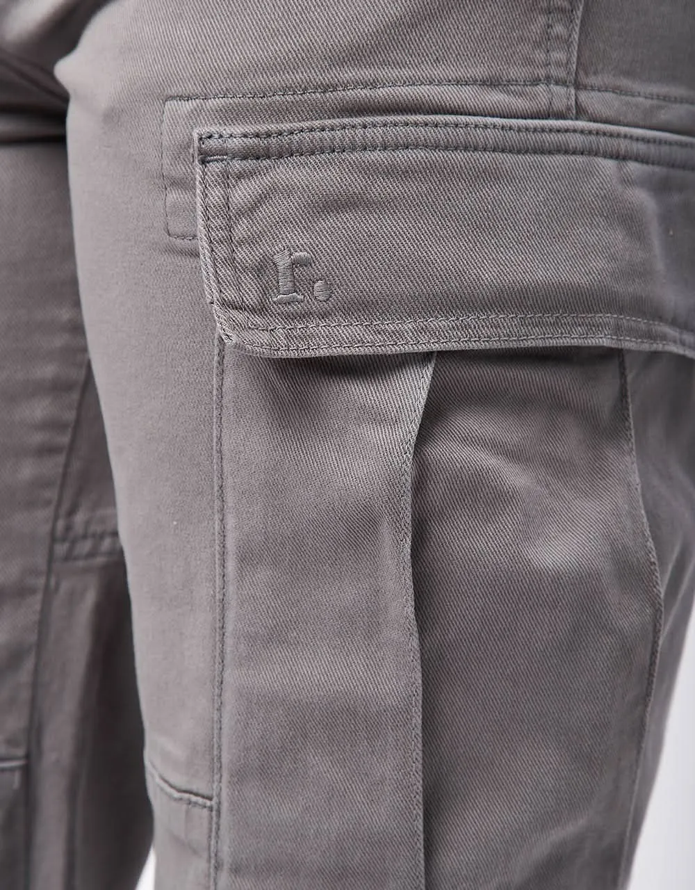 Route One Classic Cargo Pants - Charcoal