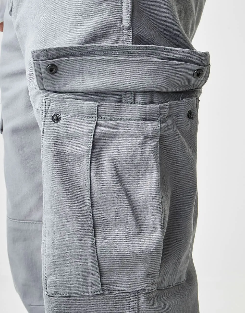 Route One Classic Cargo Pants - Charcoal