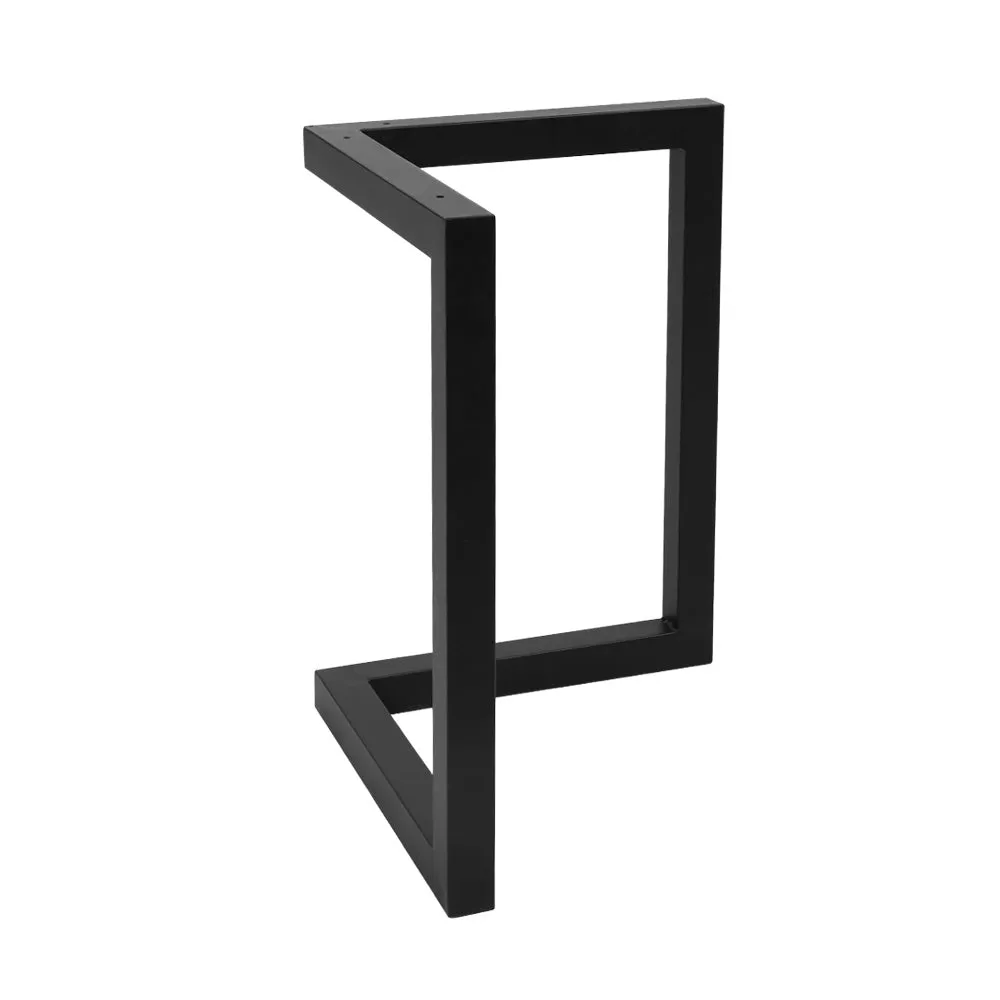 Set of 2 Coffee Dining Table Legs Steel Industrial Vintage Bench Metal 71CM
