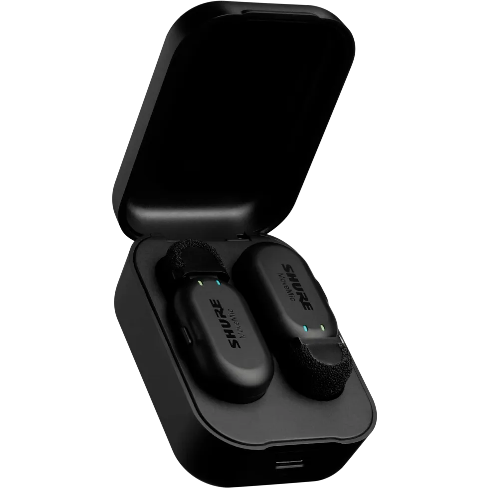 Shure MV-TWO-Z7 MoveMic Two-Channel Wireless Lavalier Microphones