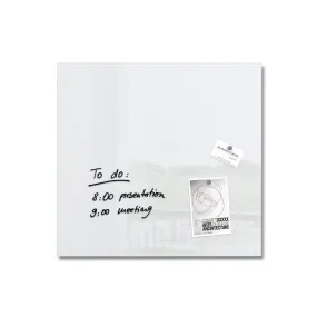 Sigel Magnetic Glass Board ARTVERUM,  48 x 48 cm, White