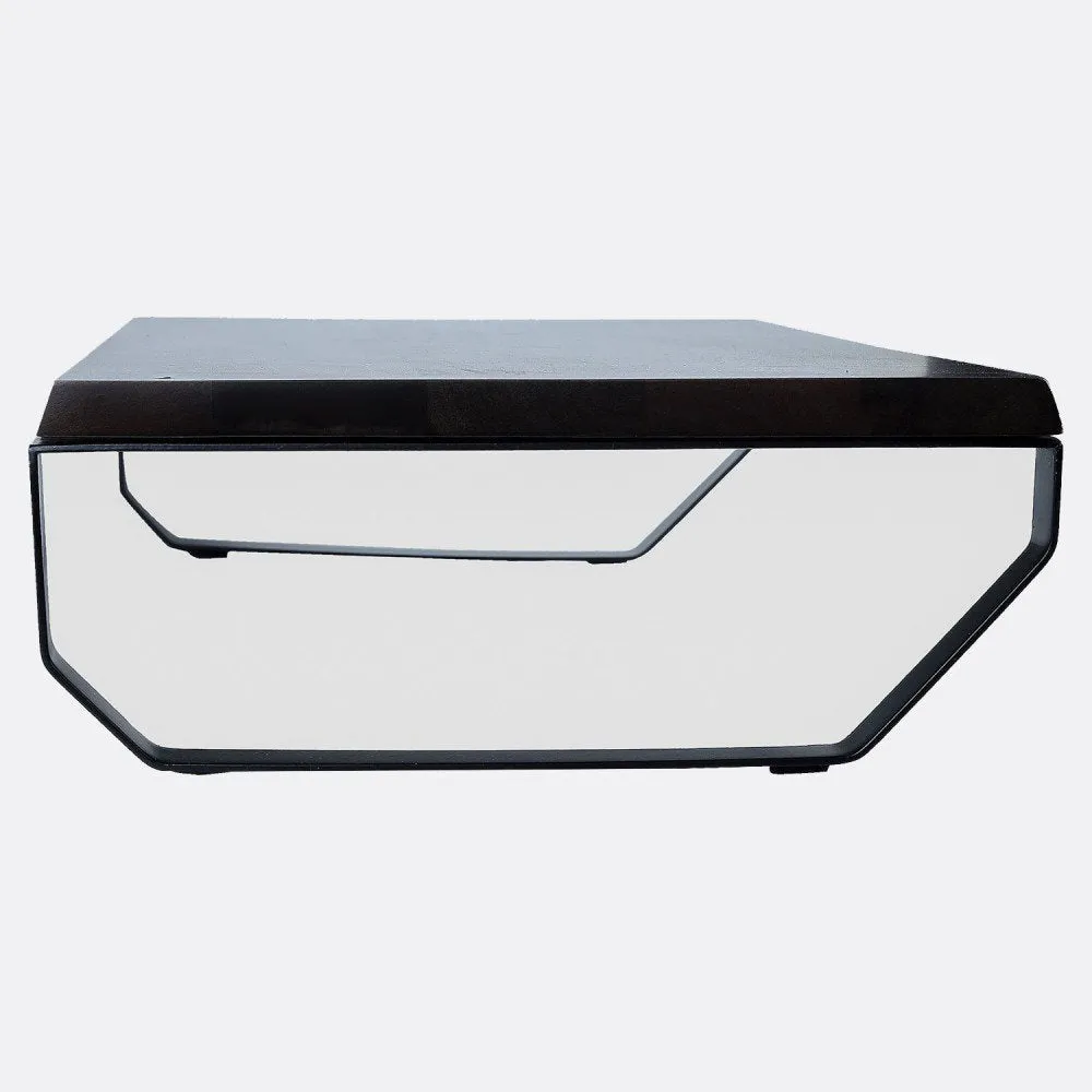 Solid Wood Charcoal Monitor Stand