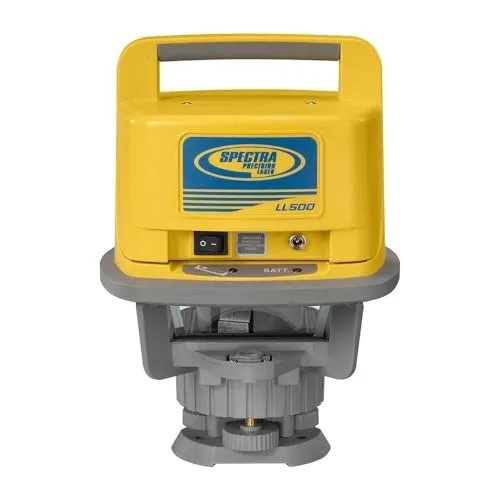 Spectra Precision Self-Leveling Laser Level with Receiver, C70 Rod Clamp, Alkaline Batteries, and Carry Case