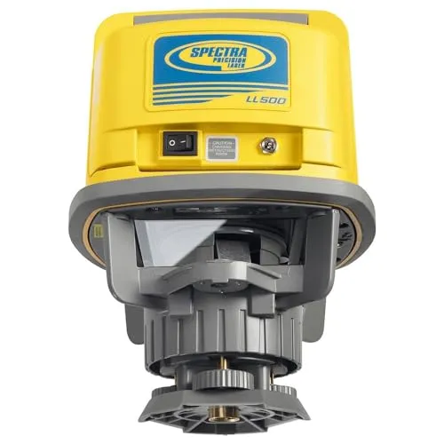 Spectra Precision Self-Leveling Laser Level with Receiver, C70 Rod Clamp, Alkaline Batteries, and Carry Case