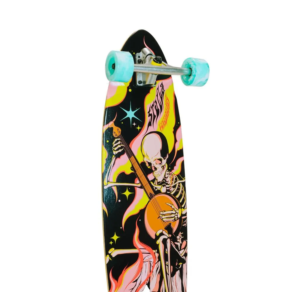 Stella 42” Kicktail Banjo Longboard Complete
