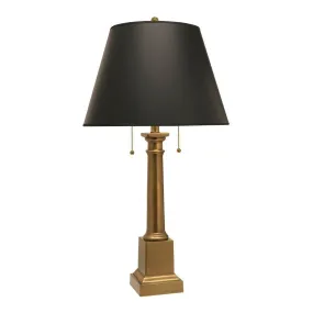 Stiffel Signature Classic Desk Lamp in Antique Brass