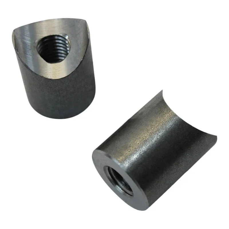 TC Bros Coped Steel Handlebar Riser Bungs 1/2-13 Threaded