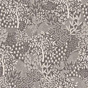 Tempaper & Co.® Woodland Fantasy Removable Peel and Stick Wallpaper, Mythical Gray, 28 sq. ft.