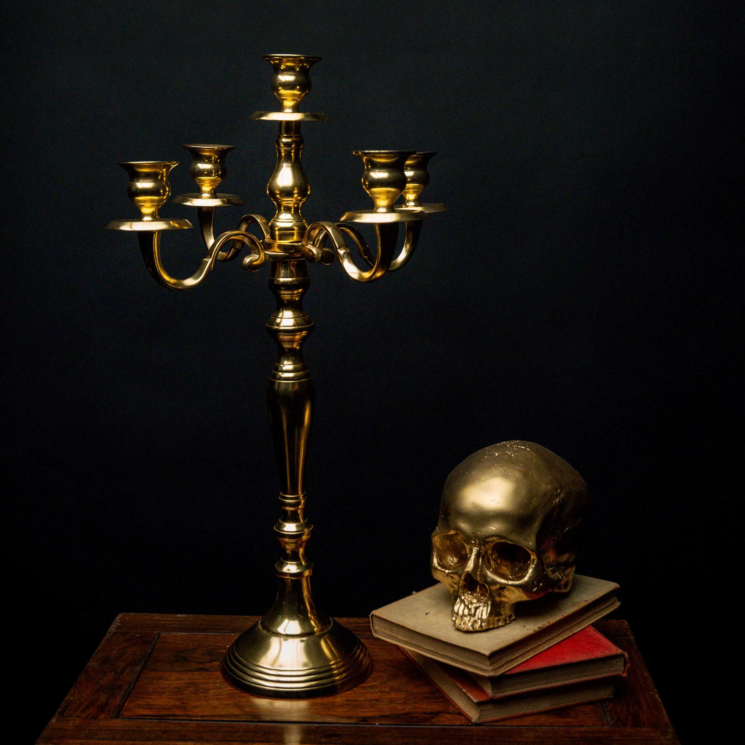 The Majestic Gold Candelabra