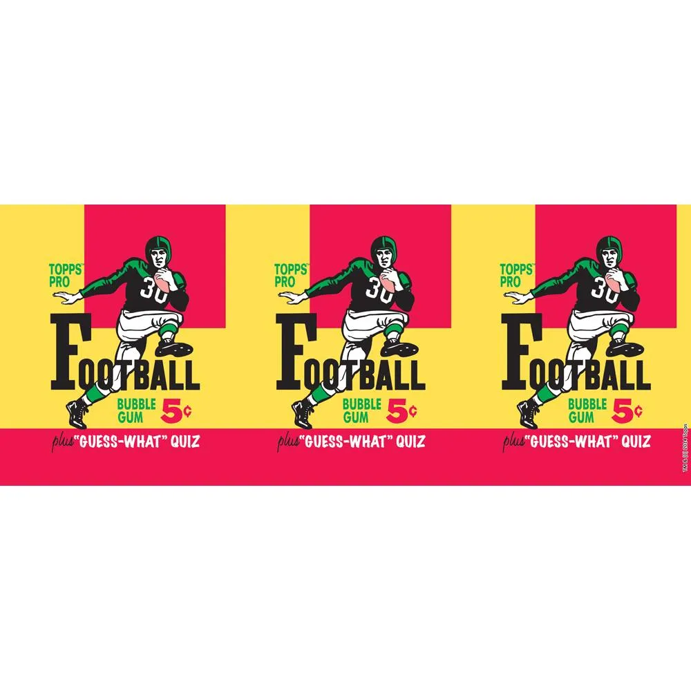 Topps Retro Football Gum Wrapper 1959 Lamp