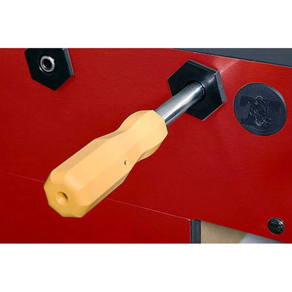 Tornado T-3000 Competition Foosball Table in Crimson Red