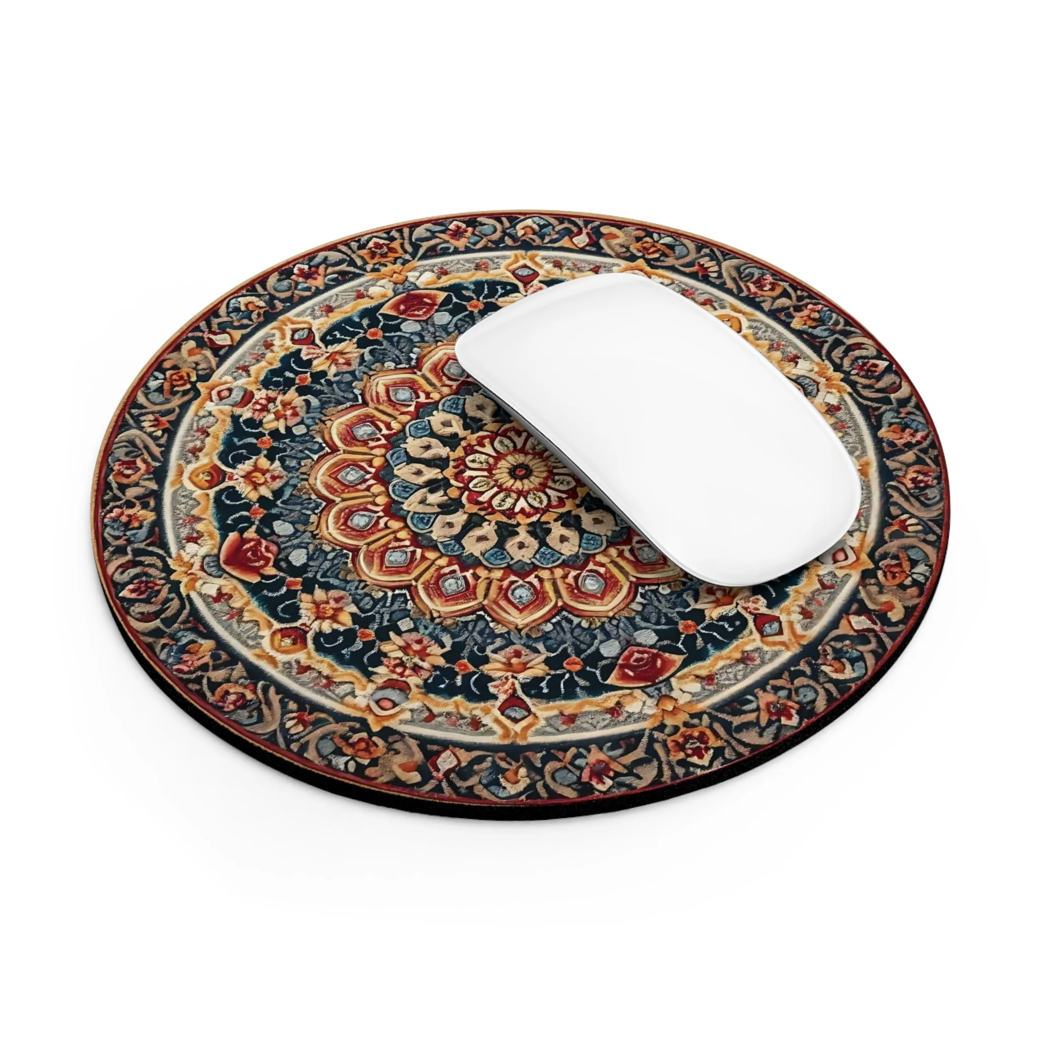 Traditional and cultural old rug pattern  Mouse Pad