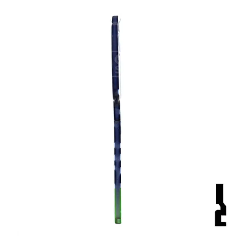 Uncut Key Blank | NFL Seahawks , Kwikset | KW1