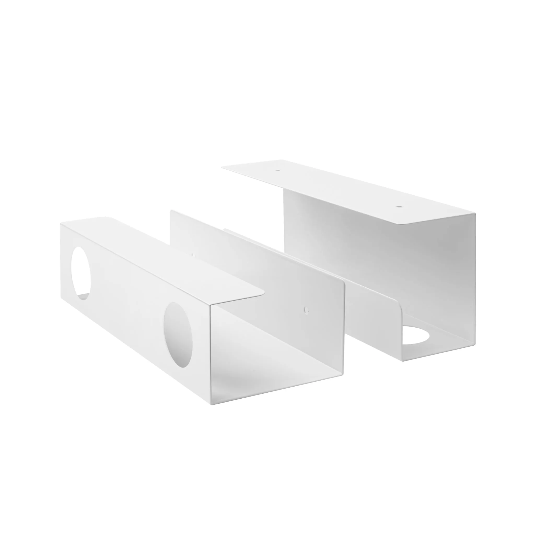 Under-Desk Cable Trays (Set of 2) - Various Colors
