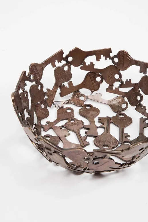 Upcycled Key Bowl
