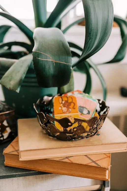 Upcycled Key Bowl