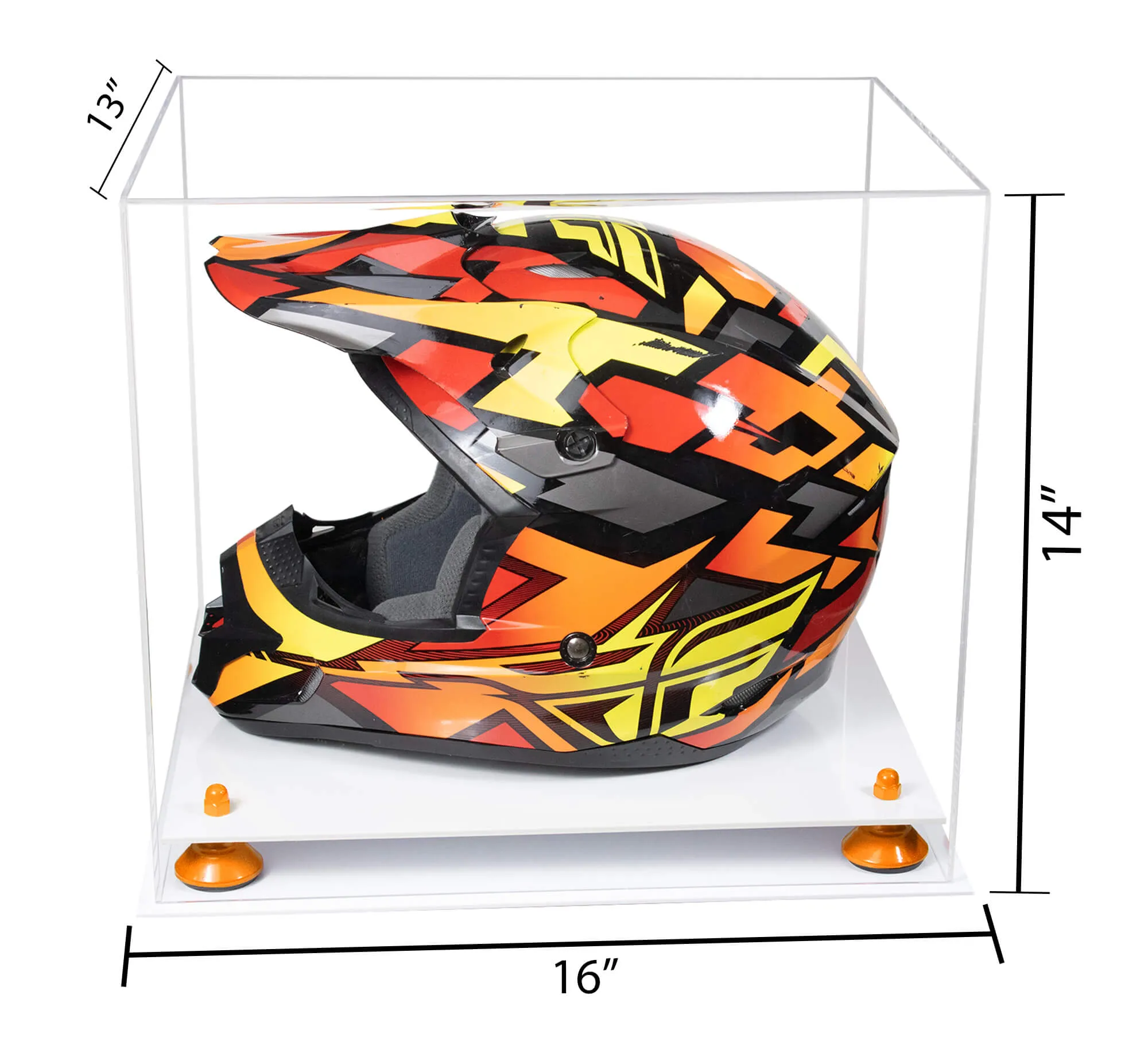 Versatile Acrylic Display Case 16 x 13 x 14 - Clear (V61/A024)