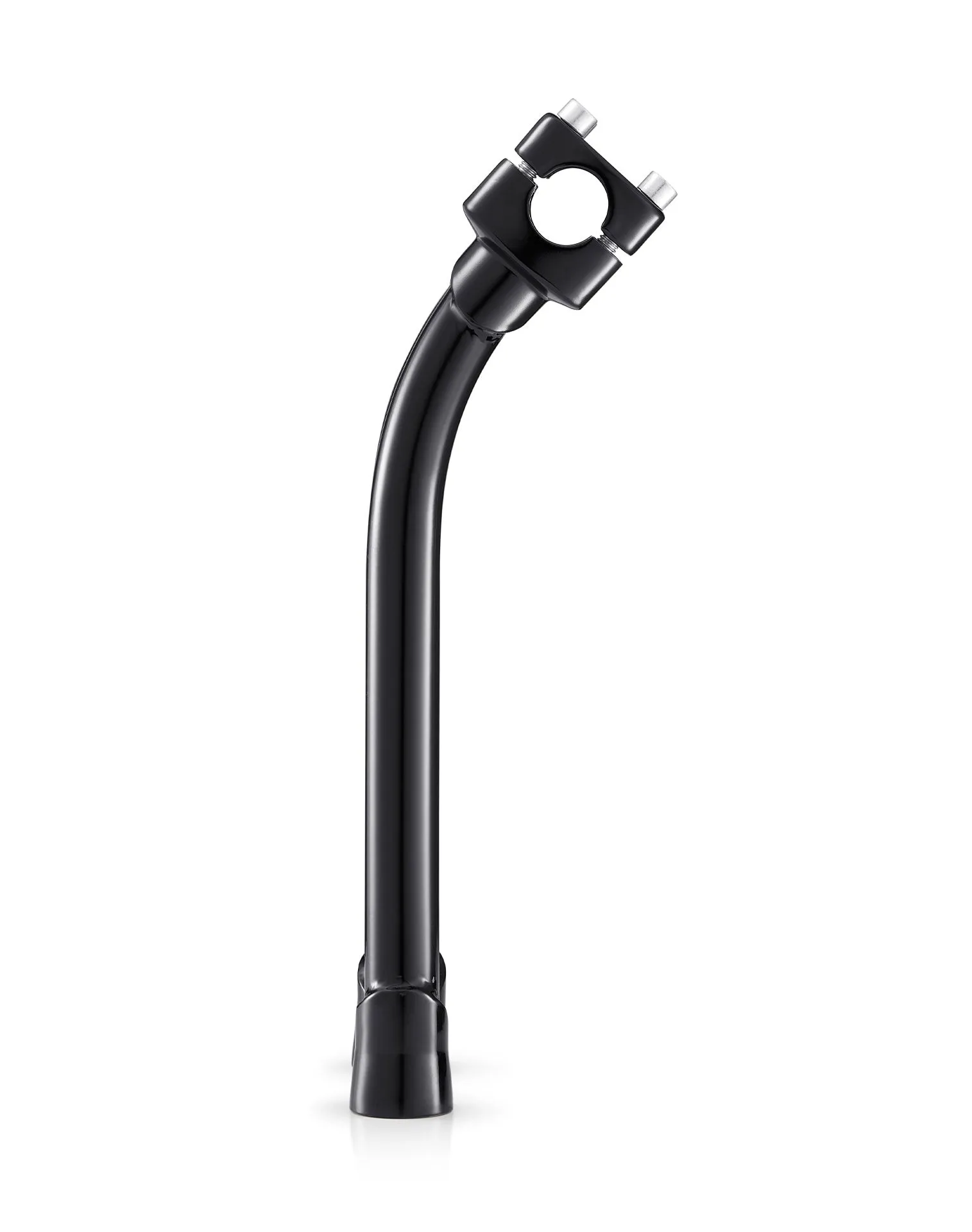 Viking Warlock 12" Pullback Handlebar Risers for Harley Dyna Street Bob FXDB/I Gloss Black