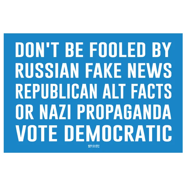 Vote Democratic Sticker