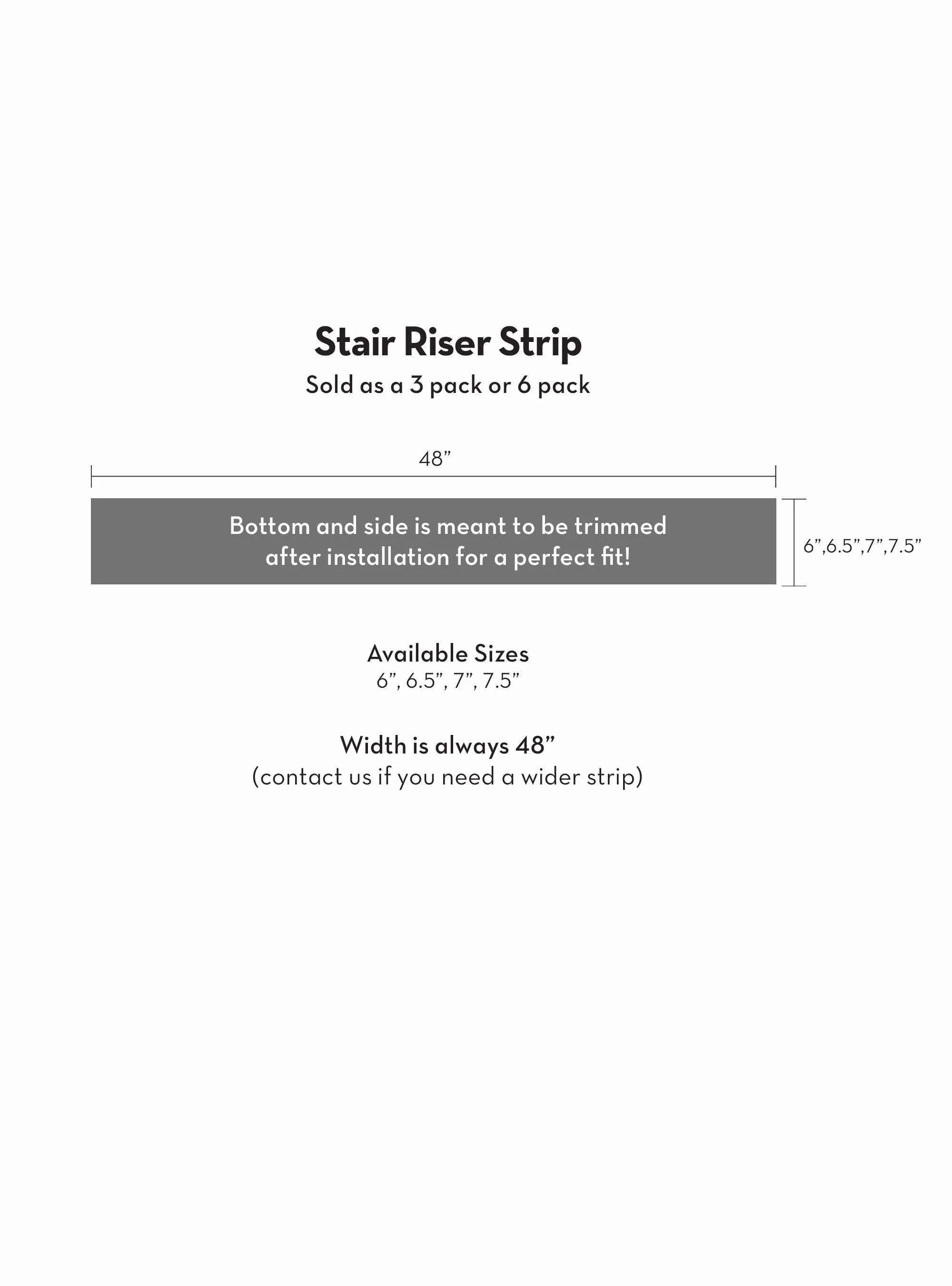 Watercolor Chevron Peel and Stick Stair Riser Strips