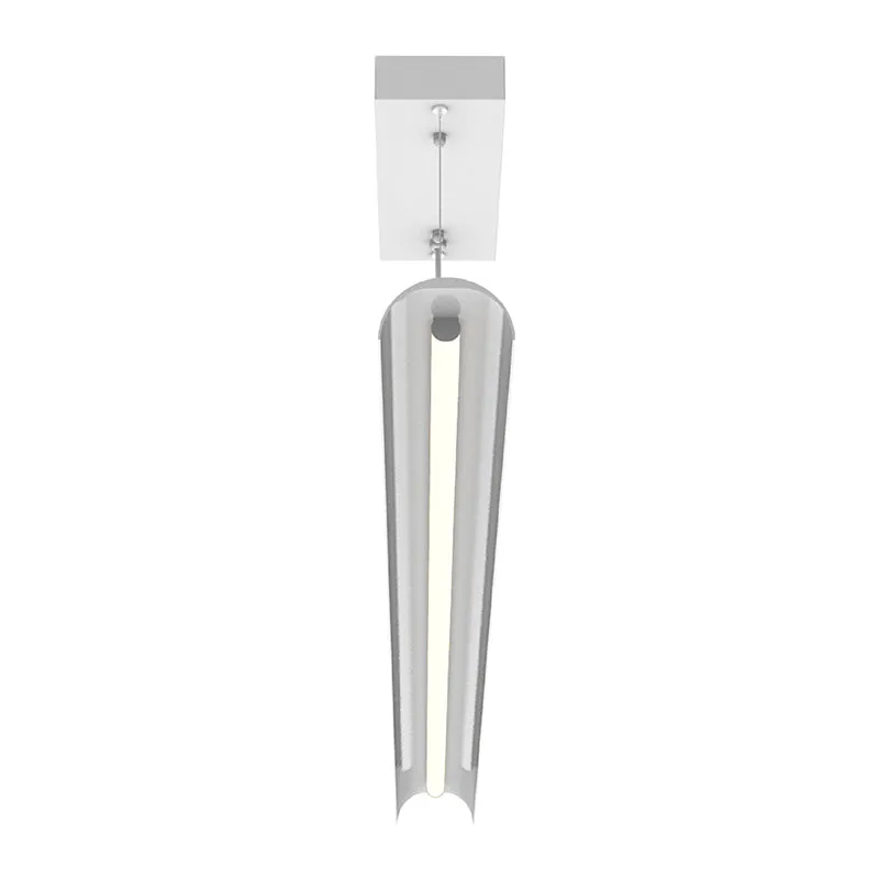 Westgate SCP 8-ft 40W/50W/60W LED Direct/Indirect Suspended Linear Light, CCT Adjustable