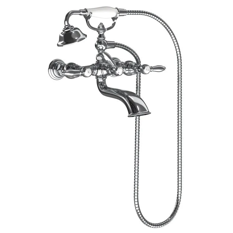 Weymouth Two-Handle Tub Filler with Handshower