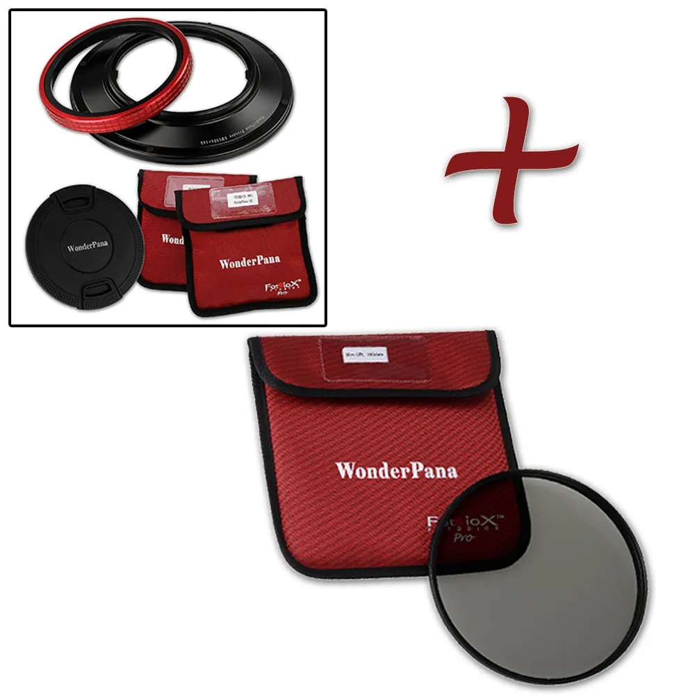 WonderPana Filter Holder for Sigma 12-24mm f/4.5-5.6 EX DG IF HSM Aspherical Ultra Wide Angle Zoom Lens (Full Frame 35mm) - Ultra Wide Angle Lens Filter Adapter