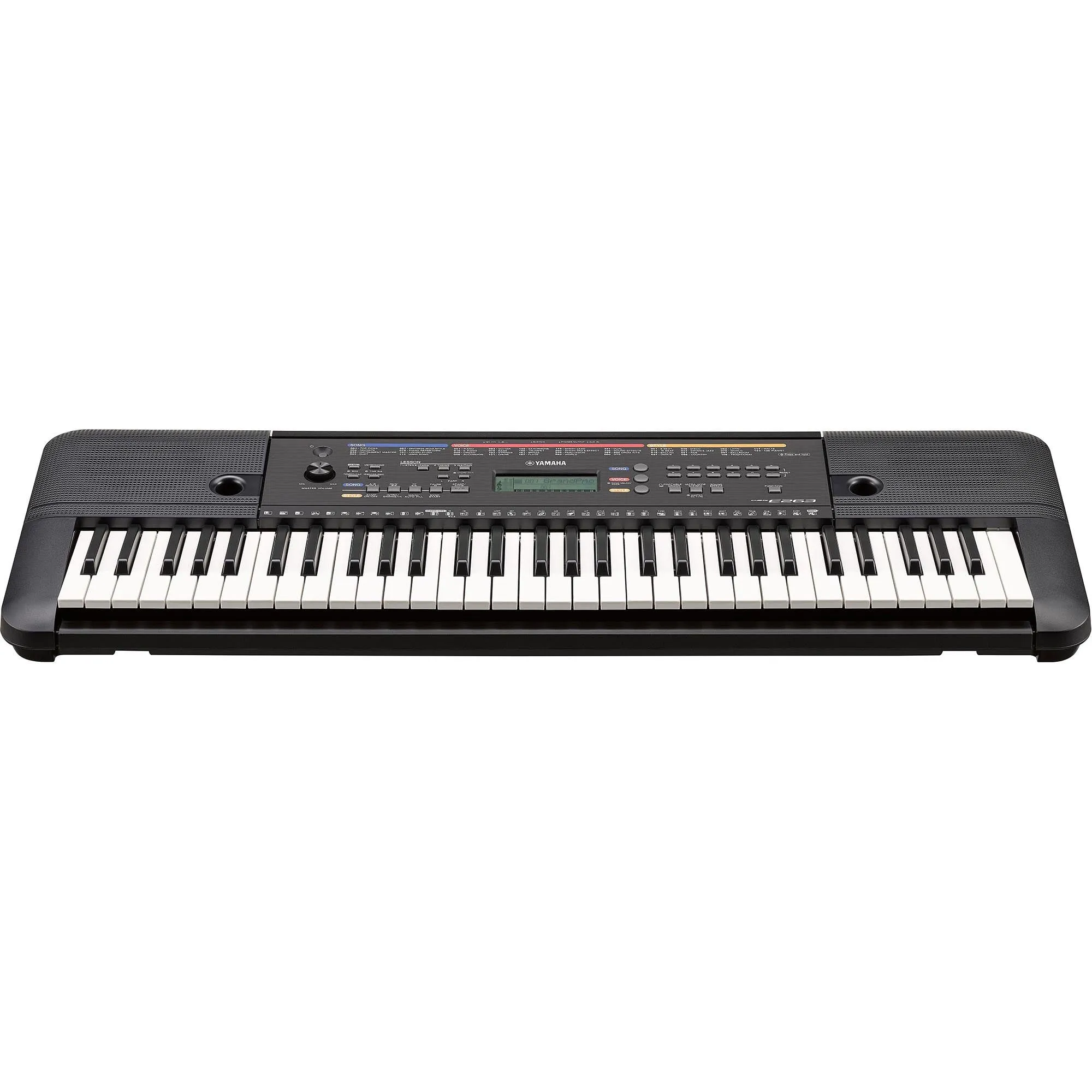 Yamaha PSR-E263 61-Key Entry-Level Portable Keyboard With Survival Kit